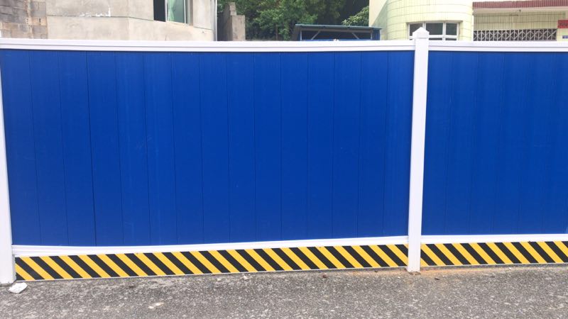 新华黄家湖工地围挡施工